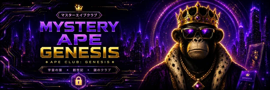 Mystery Ape Society: Genesis banner